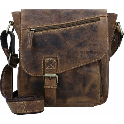 Greenburry pánská kožená Crossbody taška 1540-25