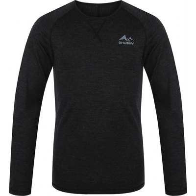 Husky Merino triko MEROW M black – Hledejceny.cz