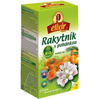 Agrokarpaty BIO Rakytník s pohankou bylinný čaj 20 x 1,5 g