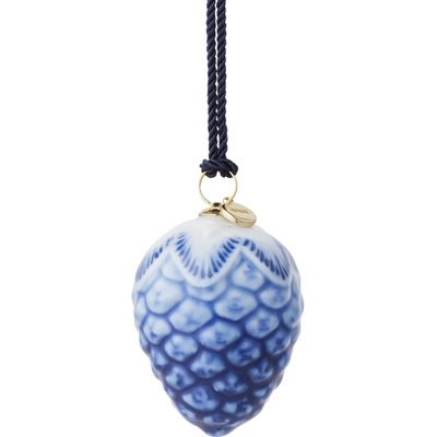 Royal Copenhagen Vánoční ozdoba Blue Collectibles Pinecone 5,5 cm