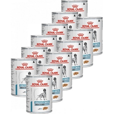 Royal Canin VHN dog sensitivity control chicken 12 x 410 g