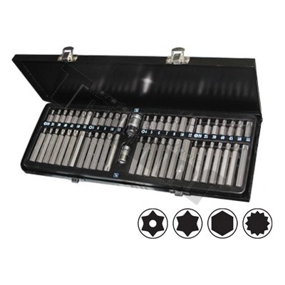 TRIUMF Kombinovaná sada imbus, Torx vŕtané, Torx nevŕtané, XZN, 54 - dielna