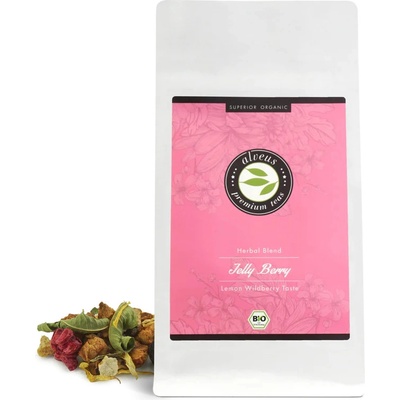 Alveus Bio prémiová čajová směs rooibos a ovoce Jelly Berry 150 g