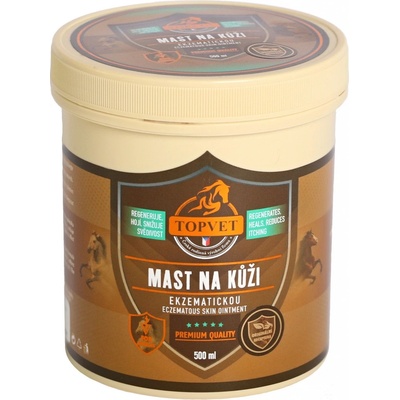 Topvet Mast na ekzematickou kůži 500 ml