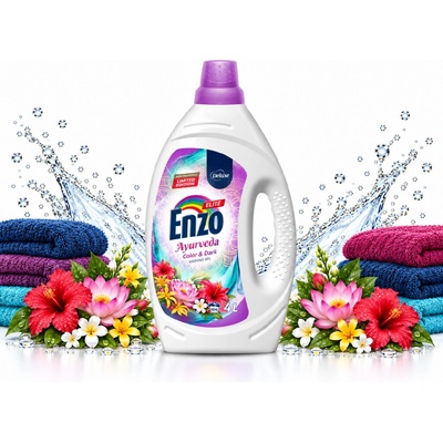 Enzo prací gel 6v1 Elite Color & Dark Ayurveda 4 l 100 PD – Hledejceny.cz