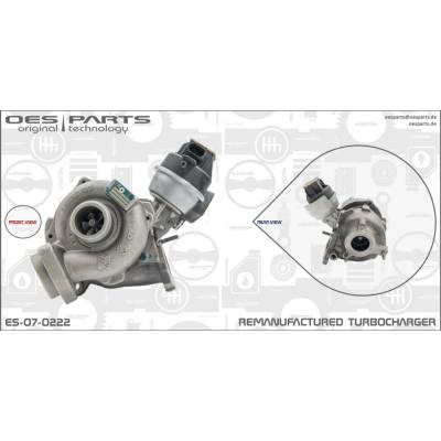 Plniace dúchadlo OES PARTS Product line OES-PARTS ES-07-0222