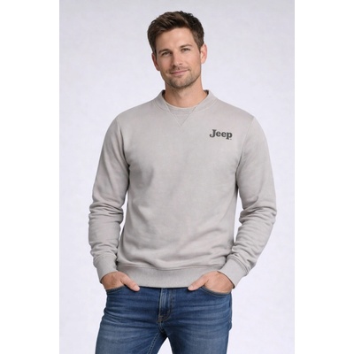 Jeep Men Bomber Neck Sweatshirt