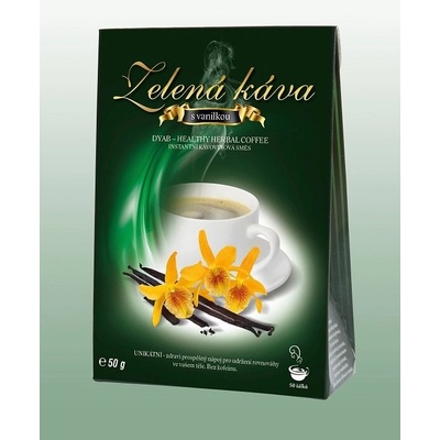 DNM Zelená Káva s vanilkou 50 g