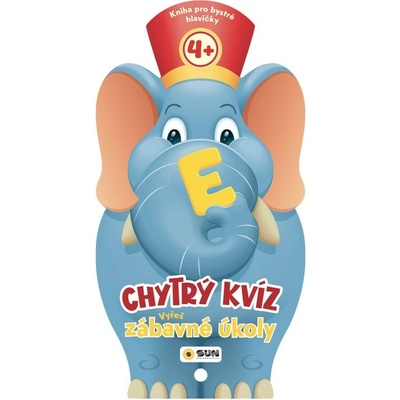 Chytrý kvíz Vyřeš zábavné úkoly 4+ Kniha pro chytré hlavičky – Hledejceny.cz