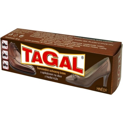 Tagal samolešticí ochranný krém na obuv hnědý 50 g – Hledejceny.cz