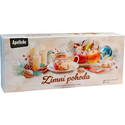Apotheke Dárková kolekce čajů Zimní pohoda 90 ks