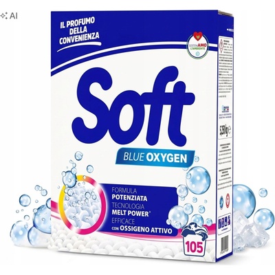 Soft Blue Oxygen Igienizzante prací prášek 105 PD