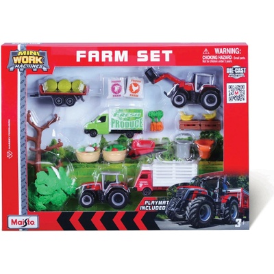 Maisto - MEGA Farmářský set, Massey Ferguson