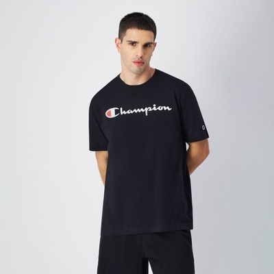 Champion tričko Big Logo Jersey black
