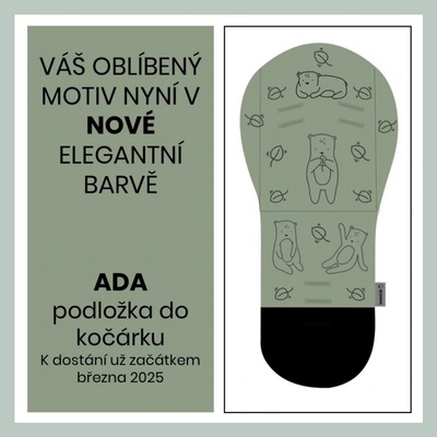 Bomimi ADA Podložka MEDVĚD green – Hledejceny.cz