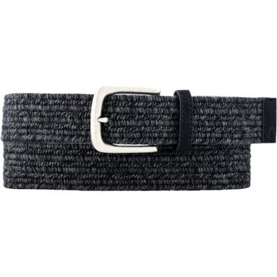 Pánský opasek Alberto Cotton Braided Navy