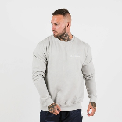 GymBeam pánska mikina Basic Jumper Grey