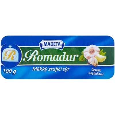 Madeta Romadur sýr s česnekem a bylinkami 10 x 100 g