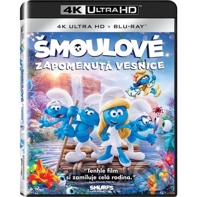 Šmoulové: Zapomenutá vesnice UHD+BD