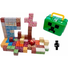 Toybit Magnetická stavebnice Minecraft Creeper box 98 ks