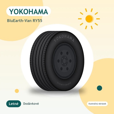 Yokohama BluEarth VAN RY55 185/80 R14 102S