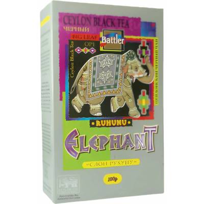 Battler Ruhunu Elephant cejlónsky čierny čaj OP1, 100g