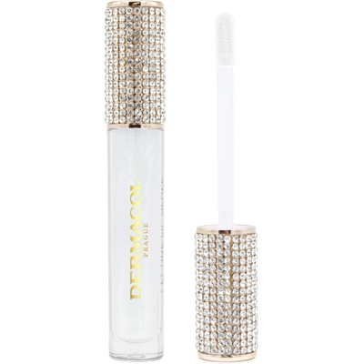 Dermacol Diamond Edition Peptide Lip Glaze ošetrujúci lesk na pery s peptidmi 01 Stardust 2,5 ml