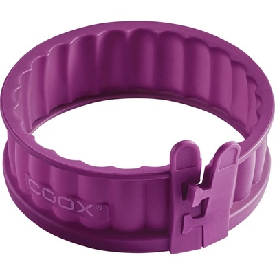 Coox Silikonová forma na koláč se skleněným dnem 12 cm lila fialová
