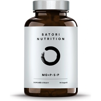 Satori Magnesium Bisglycinát MG + P-5-P 90 kapslí