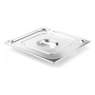 Veko pre GN nádobu s výrezom pre naberačku HENDI Profi Line GN 2/3, 35,4 x 32,5 cm, priesvitné 805114H