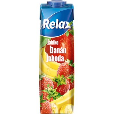 Relax Jablko Banán Jahoda 1 l