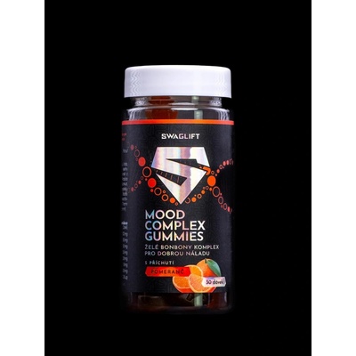 SWAGLIFT Mood comples gummies s příchutí pomeranče 60 ks
