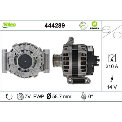 Alternátor VALEO 444289 444289