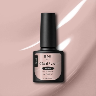 ENII NAILS Gel lak Ceramic 132 Bisquit 10 ml