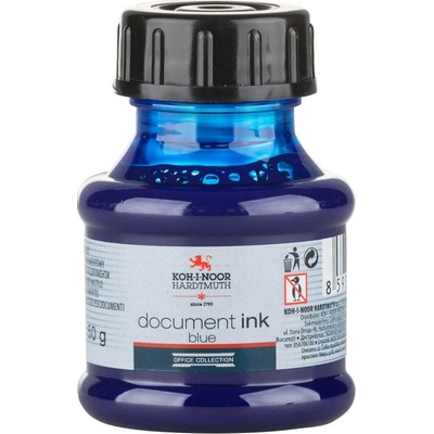 KOH-I-NOOR 1416 Inkoust dokumentní modrý 50g – Hledejceny.cz
