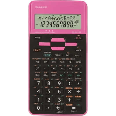 Sharp EL-531TH - 10 míst, růžová