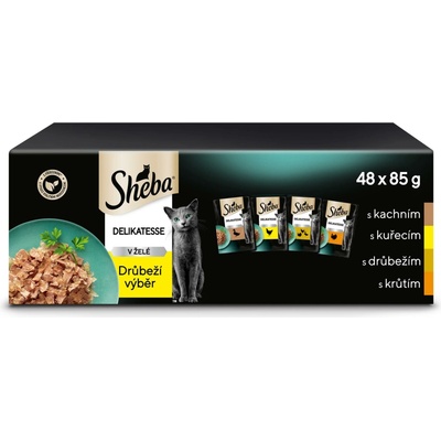 Sheba hydina 48 x 85 g