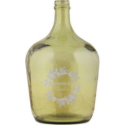 Lahev/demižón NATURAL, 4L, žlutá|zlatá (DOPRODEJ)|Vidrios San Miguel|Recycled Glass