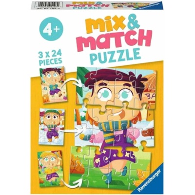 Ravensburger 051960 Mix & Match Roční období 3x24 dílků