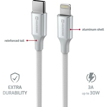 Swissten 71529204 USB-C / Lightning, 1,5m, bílý