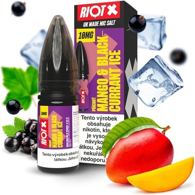 Riot X Salt Mango Blackcurrant ICE 10 mg