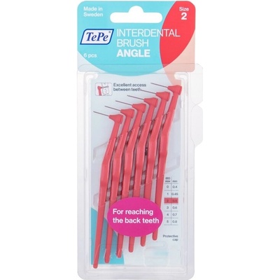 TePe mezizubní kartáčky Angle 0,5 mm 2 x 6 ks – Hledejceny.cz