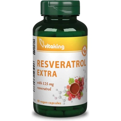 Vitaking extrakt z hroznových jadier plus resveratrol 90 kapsúl