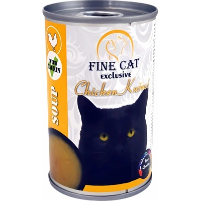 Fine Cat Exclusive Polievka pre mačky kuracie 158 g