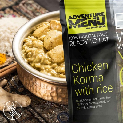 Adventure menu kuracie korma s ryžou 400 g