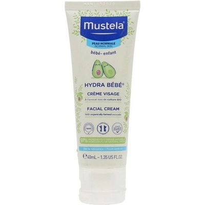 Mustela Hydra Bébé® Facial Cream hydratační pleťový krém pro děti od narození 40 ml