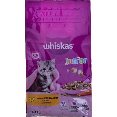 WHISKAS Junior Chicken 1,4 kg