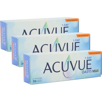 Johnson & Johnson Acuvue Oasys Max 1-Day for Astigmatism 90 šošoviek