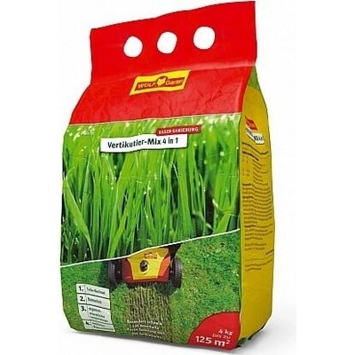 WolfGarten V-MIX 125 vertikutačné osivo na 125m2 mix 4v1 4 kg 3851820