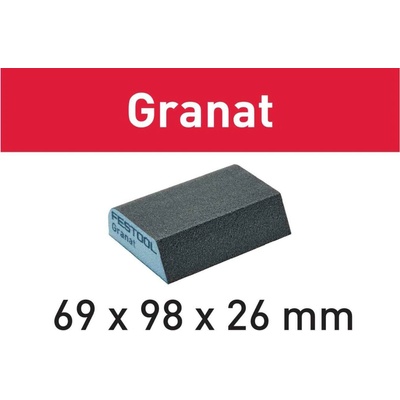 FESTOOL Brusný špalek Granat 69x98x26 120 CO GR/6 201084